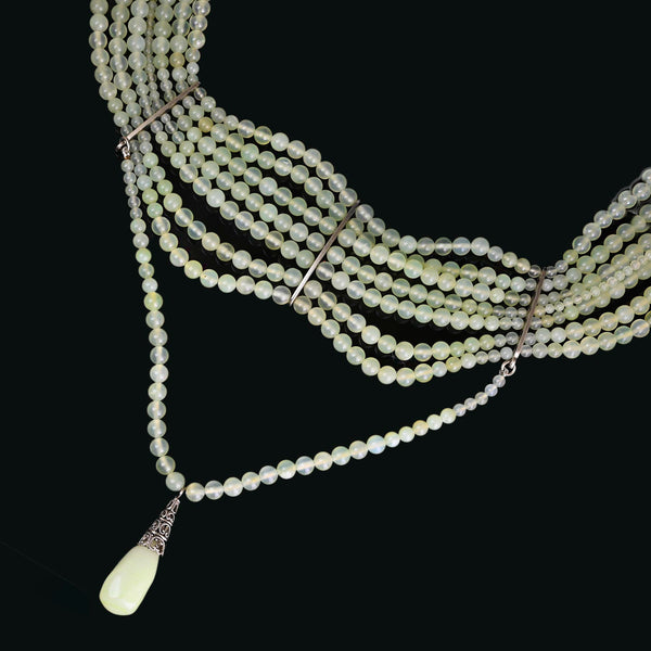 Vintage Dior John Galliano Glass Bead Necklace