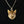 Load image into Gallery viewer, Antique 14K Gold Ruby Eye Fox Pendant Necklace - Boylerpf
