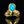 Load image into Gallery viewer, Vintage 14K Gold Turquoise Ring Abstract One of a Kind

