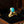 Load image into Gallery viewer, Vintage 14K Gold Turquoise Ring Abstract One of a Kind
