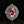 Load image into Gallery viewer, Vintage 18K Gold Pink Amethyst Diamond Halo Ring 6.5 Ct
