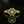 Load image into Gallery viewer, Vintage 14K Gold Emerald Diamond Flower Ring
