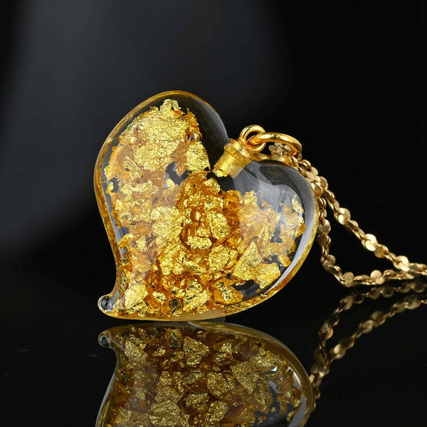 Tiny Gold Heart Pendant – ethanlord