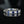 Load image into Gallery viewer, Vintage Sapphire Diamond Band Ring in 18K White Gold
