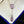 Load image into Gallery viewer, Art Deco Silver Amethyst Dangle Pendant Necklace - Boylerpf
