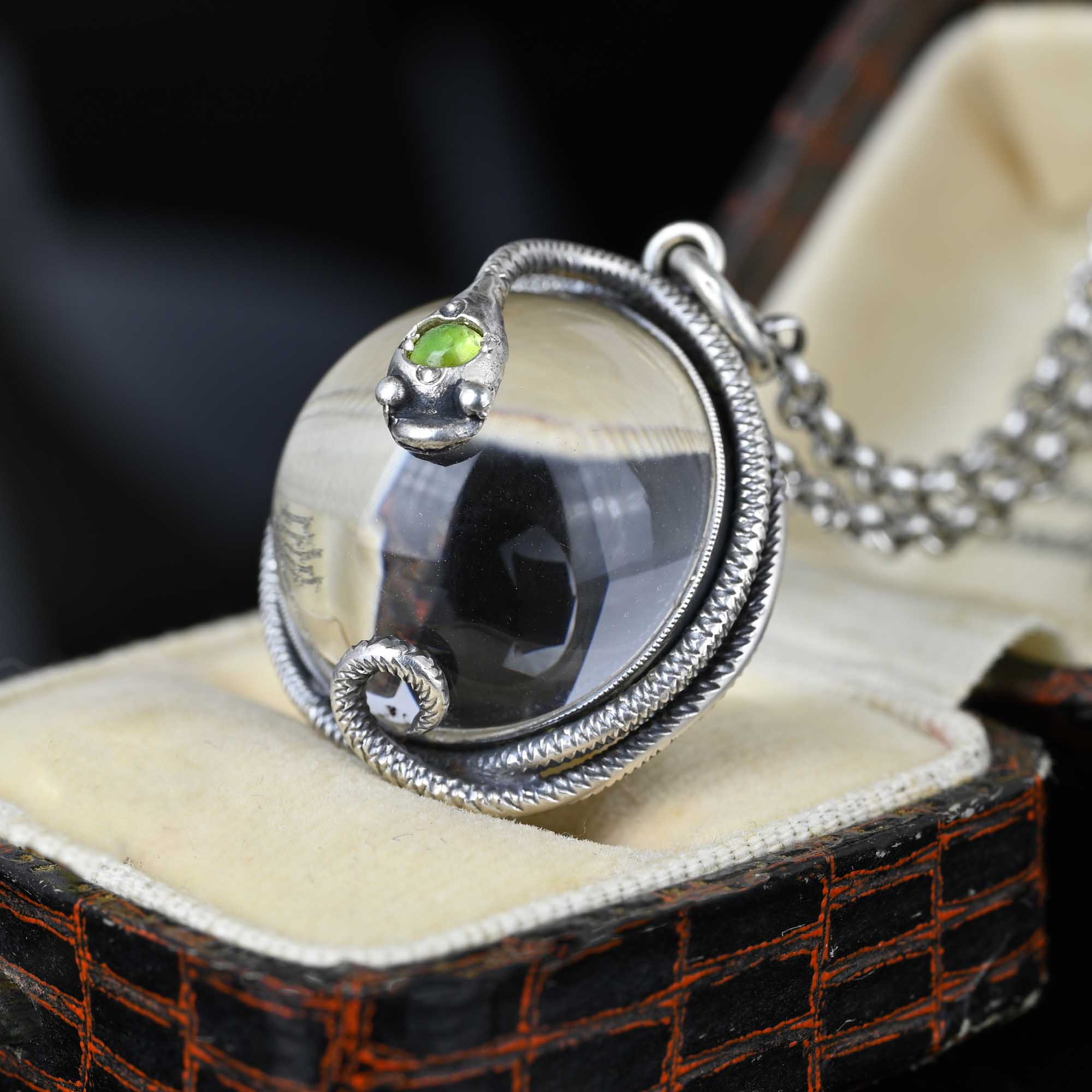 Rock 2024 Crystal Pendant, Rock Crystal Silver Pendant, Stylish Silver Pendant, Bohemian Silver Pendant, Sterling Silver Pendant with gemstone