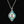 Load image into Gallery viewer, Antique Art Deco Sterling Silver Blue Enamel Pendant Necklace
