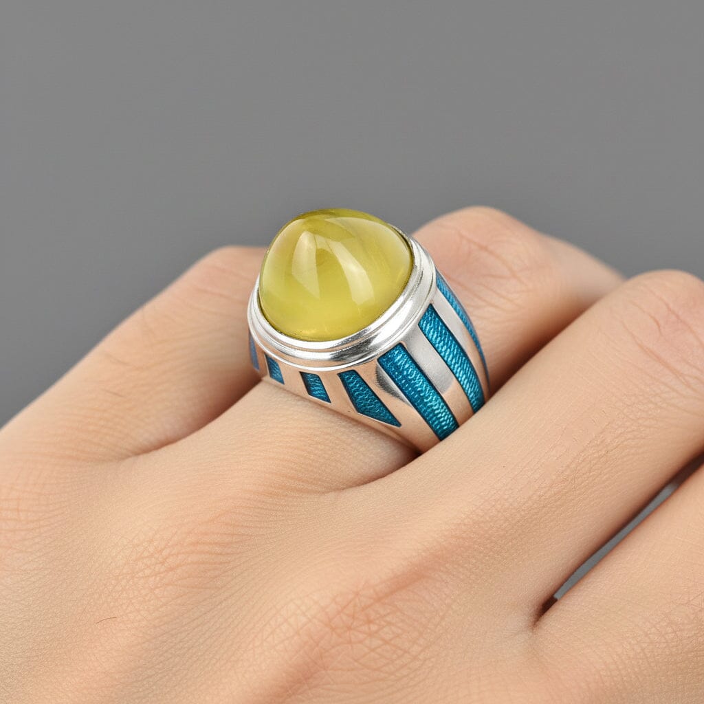 Theo Fennell Sterling Silver Lemon Quartz Signet Ring – Boylerpf
