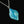 Load image into Gallery viewer, Antique Art Deco Sterling Silver Blue Enamel Pendant Necklace
