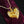 Load image into Gallery viewer, Vintage Witch’s Heart 24K Gold Flake Pendant - Boylerpf
