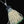 Load image into Gallery viewer, Antique Art Deco Platinum Pearl Tassel Pendant, Diamond Emerald
