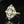 Load image into Gallery viewer, Vintage Two Tone Gold Diamond Shield Ring - Boylerpf
