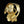Load image into Gallery viewer, Antique Victorian Gold Gilt Silver Leaf Brooch, 1885 Swedish
