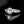 Load image into Gallery viewer, Vintage Diamond Cluster Aquamarine Ring in 10K White Gold - Boylerpf
