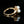 Load image into Gallery viewer, Vintage Gold Bypass Three Stone Pearl Cluster Ring - Boylerpf
