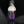 Load image into Gallery viewer, Arts &amp; Crafts Silver Star Engraved Amethyst Acorn Pendant - Boylerpf
