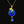 Load image into Gallery viewer, Art Nouveau Style Gold Vermeil Enamel Lapis Lazuli Necklace - Boylerpf
