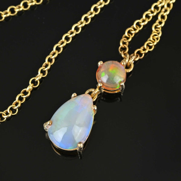 Antique, Estate & Consignment Australian Opal Pendant 230-500 - Hurdle's  Jewelry