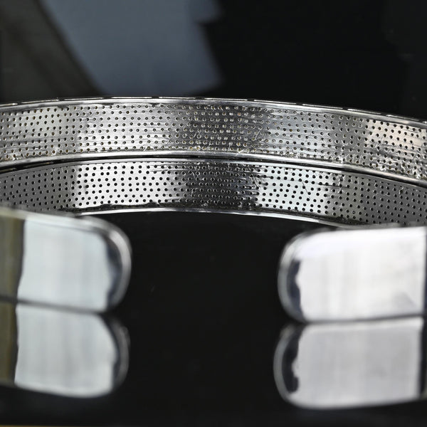 Vintage Sterling Silver 3 Carat Diamond Choker