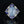 Load image into Gallery viewer, Vintage 18K White Gold Moonstone Tanzanite Ring - Boylerpf
