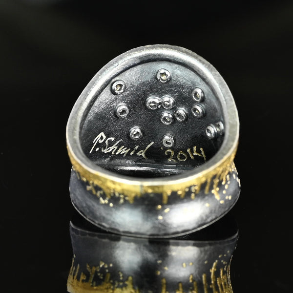 Atelier Zobel Peter Schmid 24K Gold Diamond Drizzle Ring