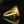 Load image into Gallery viewer, Vintage 14K Gold Venetian Glass Intaglio Signet Ring
