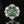 Load image into Gallery viewer, Art Deco 14K White Gold Emerald Cabochon Diamond Ring - Boylerpf
