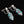 Load image into Gallery viewer, Margot de Taxco Turquoise Enamel Sterling Silver Earrings
