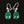 Load image into Gallery viewer, Vintage Silver Filigree Chrysoprase Chalcedony Earrings - Boylerpf
