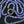 Load image into Gallery viewer, Long Iolite Necklace Diamond Clasp 33in Sterling Silver - Boylerpf

