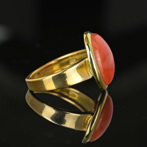 235-GR3179 - 22K Gold Men's Ring with Coral | Gold chains for men, Rings  for men, Mens gold rings