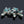 Load image into Gallery viewer, Margot de Taxco Turquoise Enamel Sterling Silver Charm Bracelet
