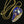 Load image into Gallery viewer, Mona Enamels Chagall 18K Gold Enamel Pendant Necklace
