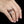 Load image into Gallery viewer, Rare Red White Diamond Crossover Ring 14K Gold Band - Boylerpf
