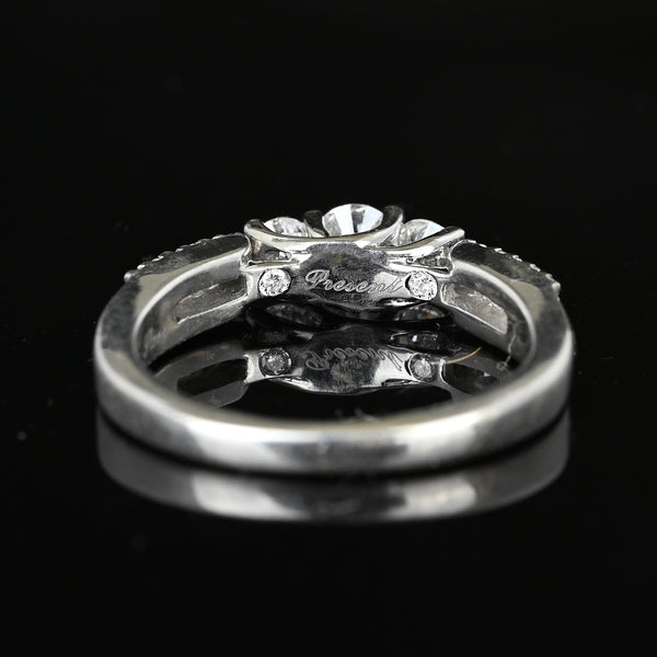 Past Present Future Diamond Engagement Ring in 14K Gold - Boylerpf