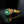 Load image into Gallery viewer, Vintage Emerald Diamond Thistle Ring 14K Gold Halo Floral - Boylerpf
