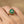 Load image into Gallery viewer, Vintage Emerald Diamond Thistle Ring 14K Gold Halo Floral - Boylerpf
