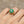 Load image into Gallery viewer, Vintage Emerald Diamond Thistle Ring 14K Gold Halo Floral - Boylerpf
