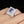 Load image into Gallery viewer, Vintage French Tanzanite &amp; Diamond Ring in 18K White Gold - Boylerpf
