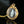 Load image into Gallery viewer, Antique Rolled Gold Pools of Light Style Bubble Glass Locket - Boylerpf
