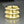 Load image into Gallery viewer, Chunky Gold Sterling Silver Ribbed Dome Band Ring
