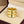 Load image into Gallery viewer, Chunky Gold Sterling Silver Ribbed Dome Band Ring
