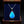 Load image into Gallery viewer, Antique Edwardian Morpho Butterfly Wing Pendant Necklace
