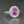 Load image into Gallery viewer, 14K White Gold Pink Sapphire Ballerina Diamond Ring
