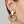 Load image into Gallery viewer, Vintage 14K Gold Door Knocker Earrings Retro Statement Hoops - Boylerpf
