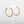 Load image into Gallery viewer, Vintage 14K Rose Gold Twist Hoop Earrings Italian - Boylerpf
