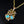 Load image into Gallery viewer, Vintage Gold Floral Motif Diamond Emerald Opal Pendant - Boylerpf

