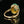 Load image into Gallery viewer, Vintage 14K Gold Oval Apple Green Chrysoprase Cabochon Ring - Boylerpf
