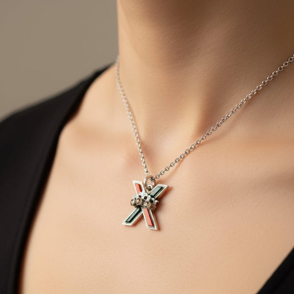 Antique Scottish Agate Citrine Luckenbooth Pendant - Boylerpf