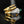 Load image into Gallery viewer, 18K Gold Diamond Cluster Emerald Snake Ring - Boylerpf

